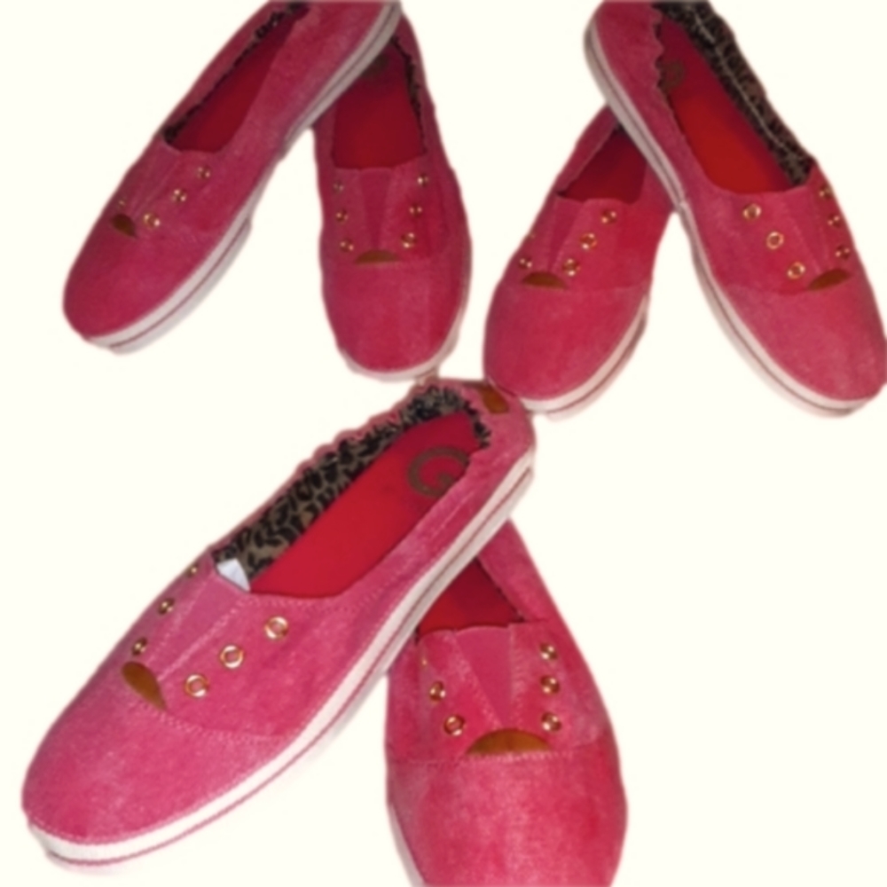 Guess Pink Womens Shoes Casual Sneakers New! 7 1/2 - Picture 13 of 13